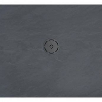 Душевой поддон JACOB DELAFON SINGULIER E67033-NAD 90x90 серый сланец