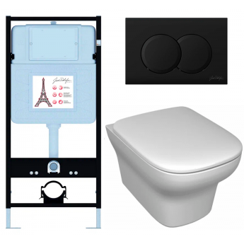 Инсталляция JACOB DELAFON VOX E21747RU-BL с унитазом