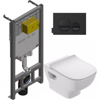 Комплект JACOB DELAFON STRUKTURA E21750RU-00 кнопка черная