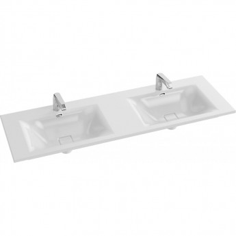 Раковина-столешница JACOB DELAFON SHERWOOD EXBT112-00 140x46 керамическая белая