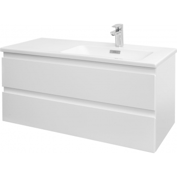 Тумба JACOB DELAFON MADELEINE EB2055-J51 с раковиной 100x46 правая белый матовый