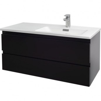 Тумба JACOB DELAFON MADELEINE EB2055-J52 под раковину, 100 см правая черный глянцевый