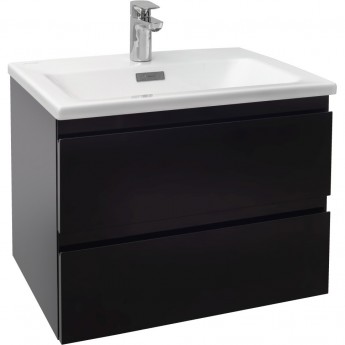 Тумба JACOB DELAFON MADELEINE EB2052-J53 под раковину, 60x46 черный матовый