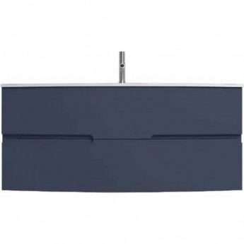 Тумба JACOB DELAFON NONA EB1890RU-G98 120 см под раковину, с интегрированными ручками темно-синий глянцевый