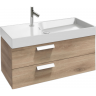 Тумба JACOB DELAFON RYTHMIK под раковину, 100x45 арлингтонский дуб EB1304-E70